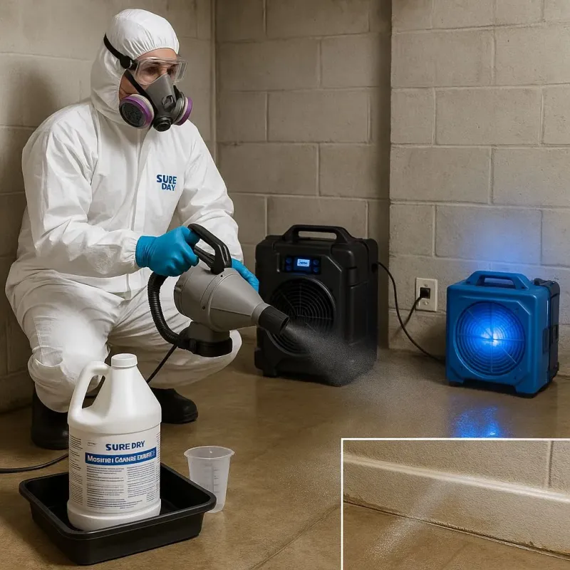Sanitization and Odor Removal process in North Plymouth, MA