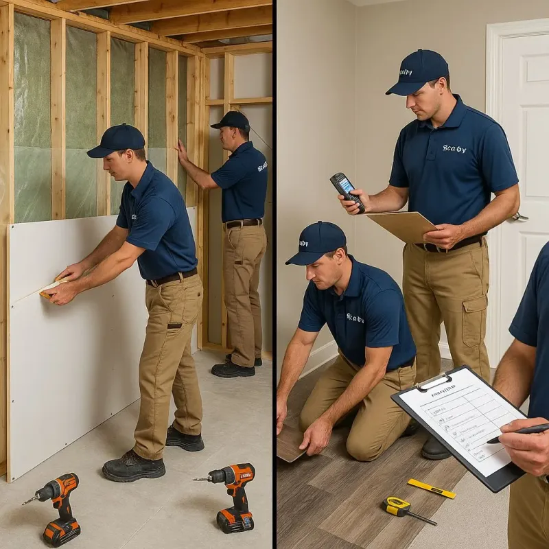 Repairs and Reconstruction process in North Plymouth, MA